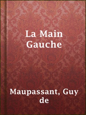 La Main Gauche - ebook